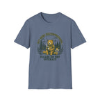 T-Shirt — 'Out Here Decompressing' Bear Graphic Tee