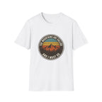 Mountains Are Calling T-Shirt — Vintage Sunset Hiking Tee