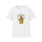 Hiker Bear T-Shirt — “The I Only Hike for the Snacks Club” Funny Outdoor Tee