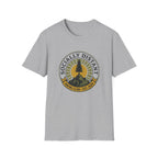 Socially Distant Hiking Club T-Shirt — Vintage Tree Mountain Graphic Tee