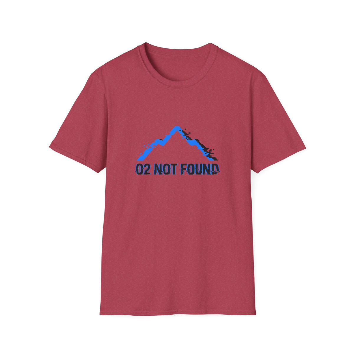 T-Shirt — "02 Not Found" Mountain Graphic Tee
