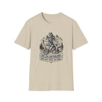 T-Shirt — Skeleton Hiker 'Peak: 0.2 Miles' Vintage Mountain Tee