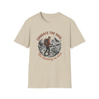 Hiking T-Shirt — "Embrace the Void" Scenic Mountain Backpacker Tee