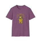 Hiker Bear T-Shirt — “The I Only Hike for the Snacks Club” Funny Outdoor Tee