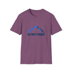 T-Shirt — "02 Not Found" Mountain Graphic Tee