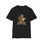 Bear Backpacker T-Shirt — 'I Hiked For The Snacks' Outdoor Adventure Tee