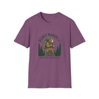 Bear Backpacker T‑Shirt — "Bearly Making It" Camping Graphic Tee