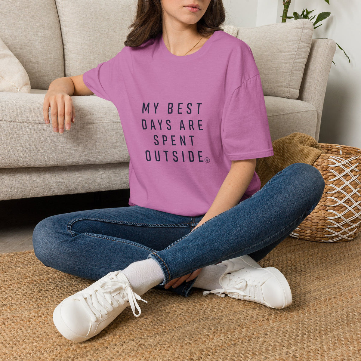 T-Shirt — "My Best Days Are Spent Outside" Outdoor Adventure Tee