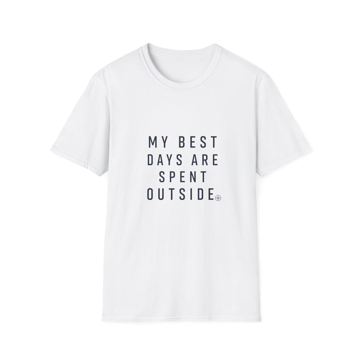 T-Shirt — "My Best Days Are Spent Outside" Outdoor Adventure Tee