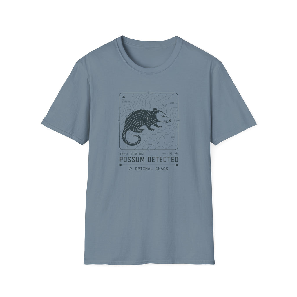 Possum Detected T-Shirt — Wildlife Radar Graphic Tee