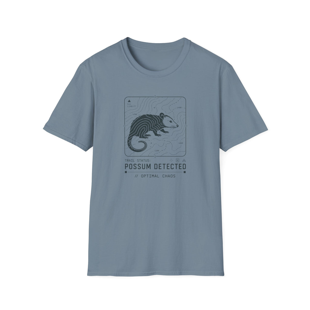 Possum Detected T-Shirt — Wildlife Radar Graphic Tee