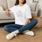 Together Mountain T-Shirt — "Our Path. Our Pace. Together." Couples Hiking Tee