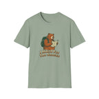 Bear Backpacker T-Shirt — 'I Hiked For The Snacks' Outdoor Adventure Tee