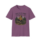 Hiking Nap T-Shirt — "I Hiked for the Summit, Stopped for a Nap" Outdoor Tee