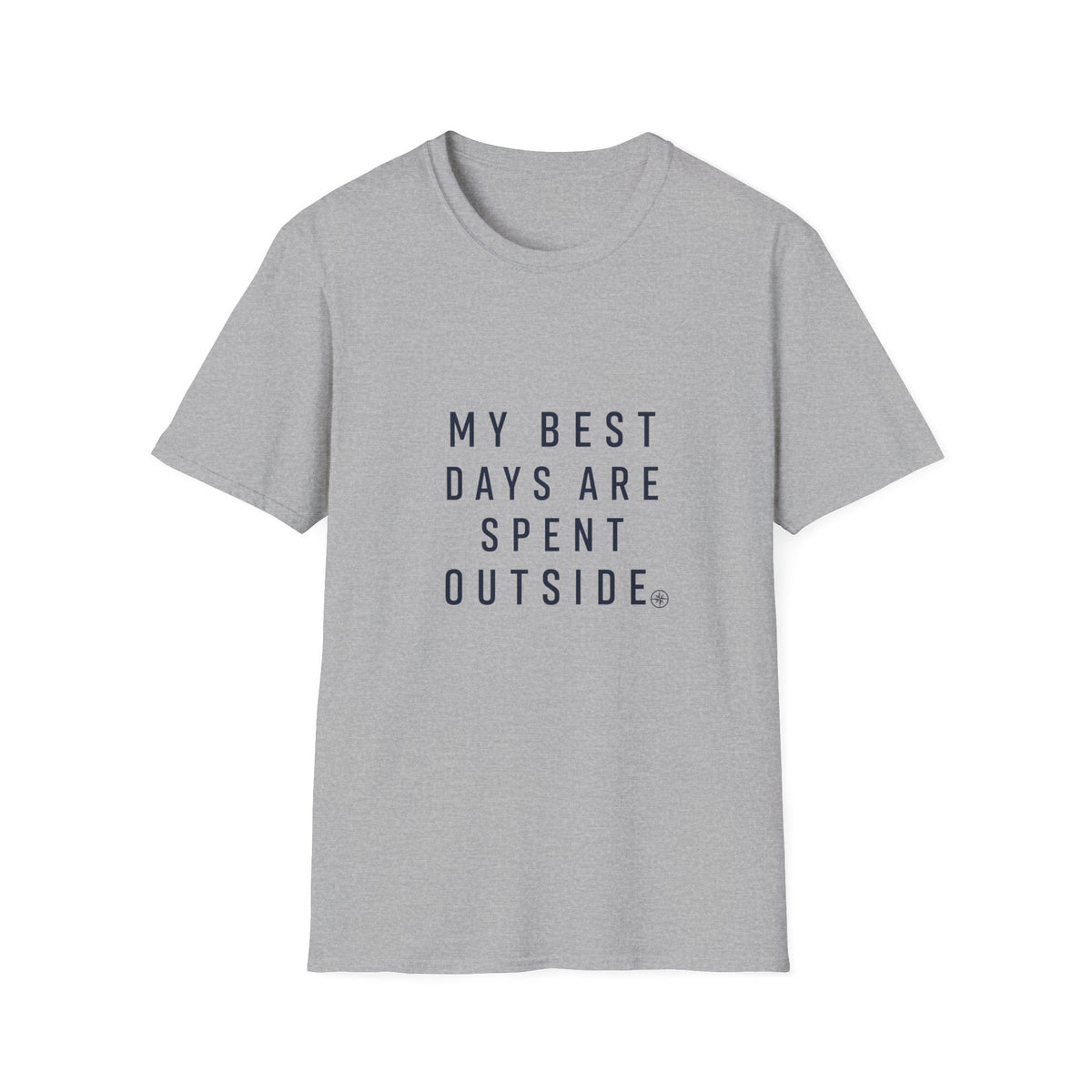 T-Shirt — "My Best Days Are Spent Outside" Outdoor Adventure Tee