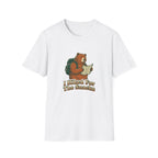 Bear Backpacker T-Shirt — 'I Hiked For The Snacks' Outdoor Adventure Tee