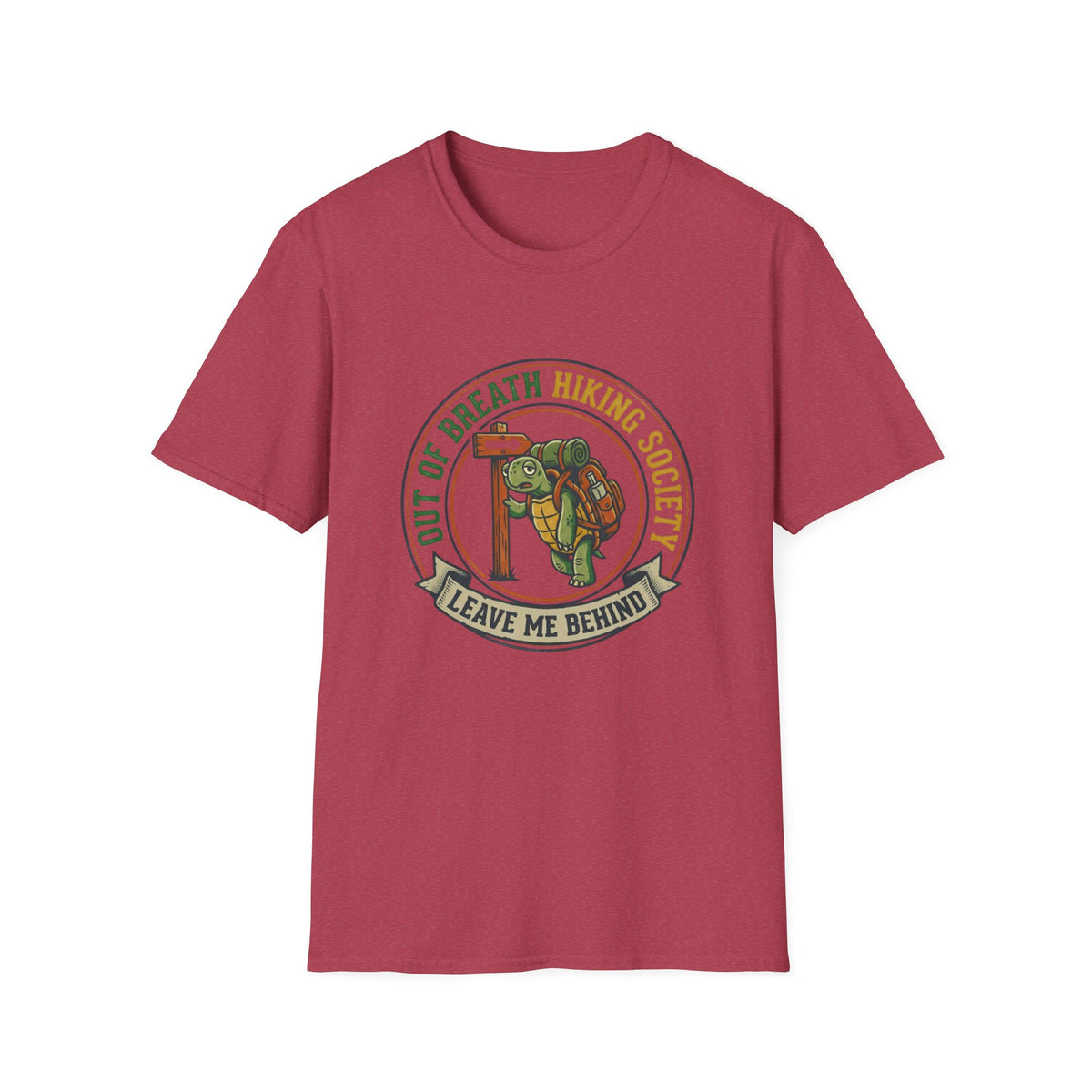 T-Shirt — Out of Breath Hiking Society Turtle Graphic Tee