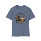 T-Shirt — “I Came Here to Find Myself, I Found a Bear” Hiking Graphic Tee
