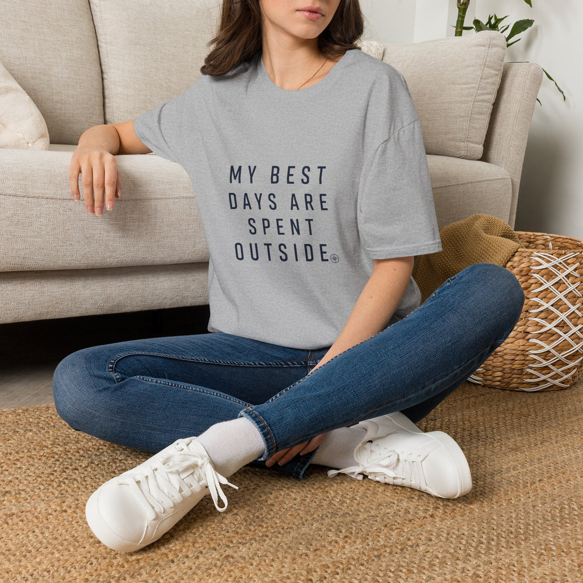 T-Shirt — "My Best Days Are Spent Outside" Outdoor Adventure Tee