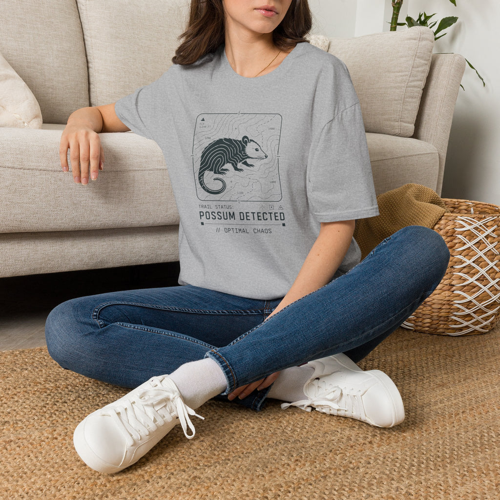 Possum Detected T-Shirt — Wildlife Radar Graphic Tee