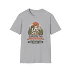 Hiking Goat T-Shirt — "I Hiked Up This Mountain" Funny Outdoors Tee