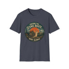 T‑Shirt — "Taking the Scenic Route (Very Slowly)" Vintage Snail Travel Tee