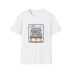 Forest Loiterer T-Shirt — "Certified Forest Loiterer" Retro Outdoor Tee