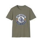 Mist Hunters T‑Shirt — Mountain Adventure Graphic Tee (“Through the Clouds”)