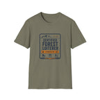 Forest Loiterer T-Shirt — "Certified Forest Loiterer" Retro Outdoor Tee