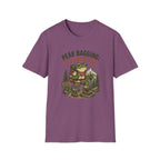 T-Shirt — 'Peak Bagging: At a Hop's Pace' Frog Hiker Outdoor Graphic Tee