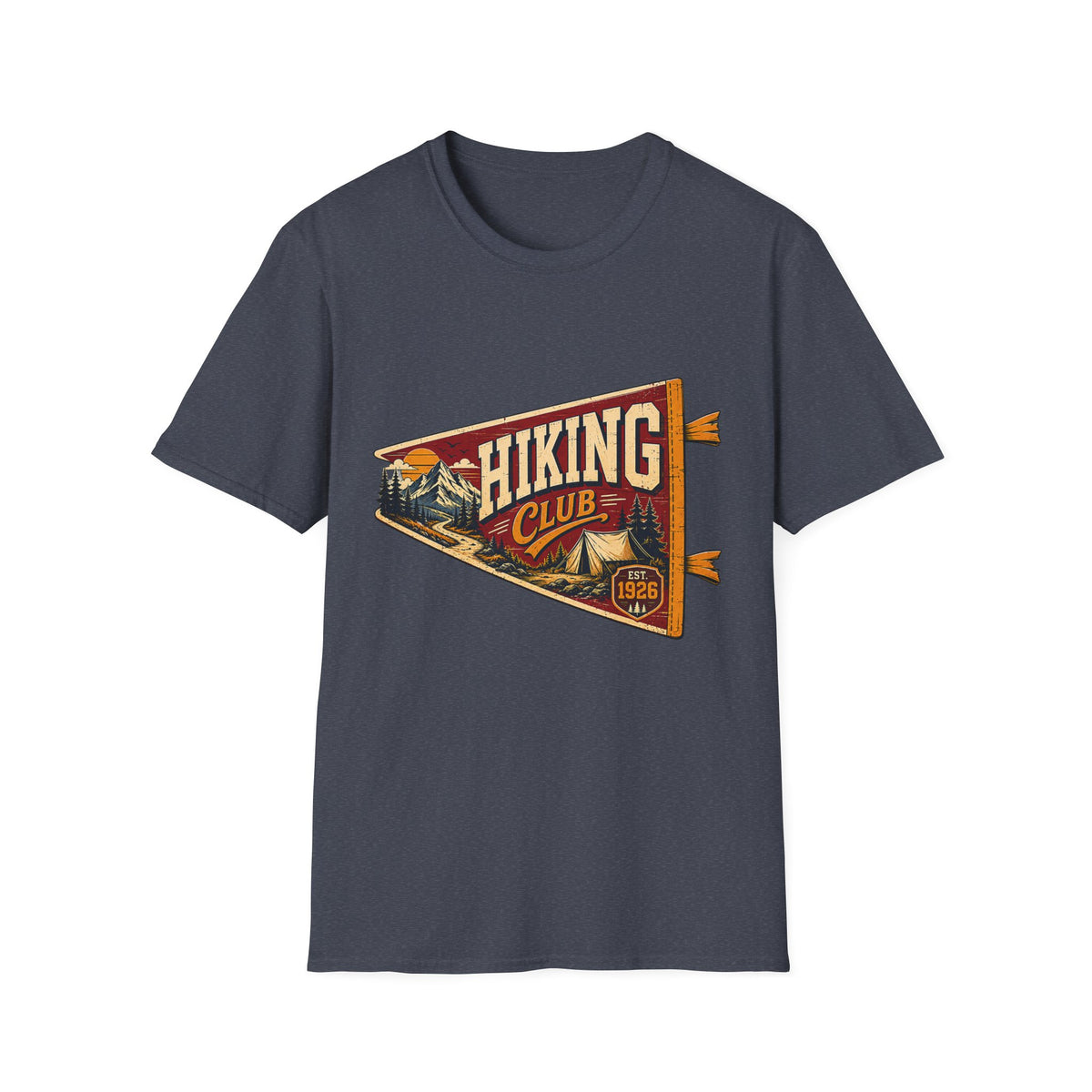 Hiking Club T-Shirt — Vintage Outdoor Adventure Tee