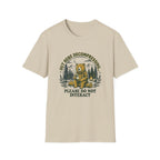 T-Shirt — 'Out Here Decompressing' Bear Graphic Tee