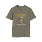 Hiker T-Shirt — "The 'Will Carry Everything' Hiker" Sloth Graphic Tee