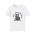 Squirrel Snack Tee — "Came. I Saw. I Ate The Snacks." Funny Wildlife Shirt
