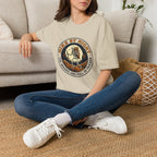 Hike By Night T‑Shirt — Skeleton Backpacking Graphic Tee