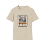 Forest Loiterer T-Shirt — "Certified Forest Loiterer" Retro Outdoor Tee