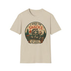 I Hiked for the Snacks T-Shirt — Funny Raccoon Hiking Tee