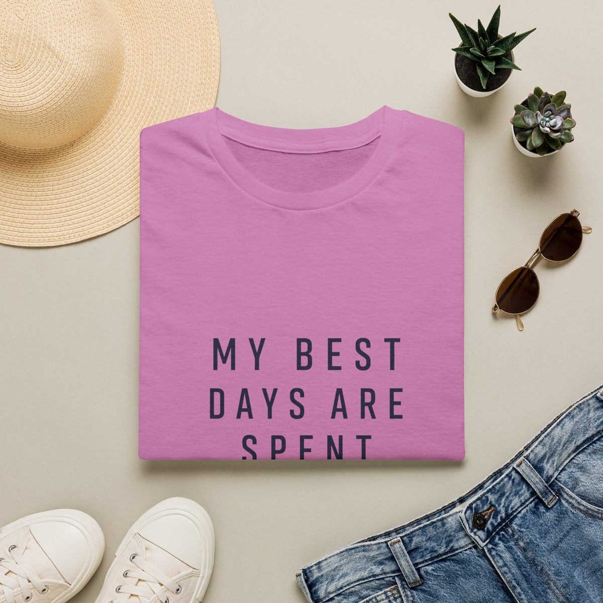 T-Shirt — "My Best Days Are Spent Outside" Outdoor Adventure Tee