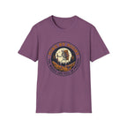 Hike By Night T‑Shirt — Skeleton Backpacking Graphic Tee
