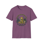 T-Shirt — 'Out Here Decompressing' Bear Graphic Tee