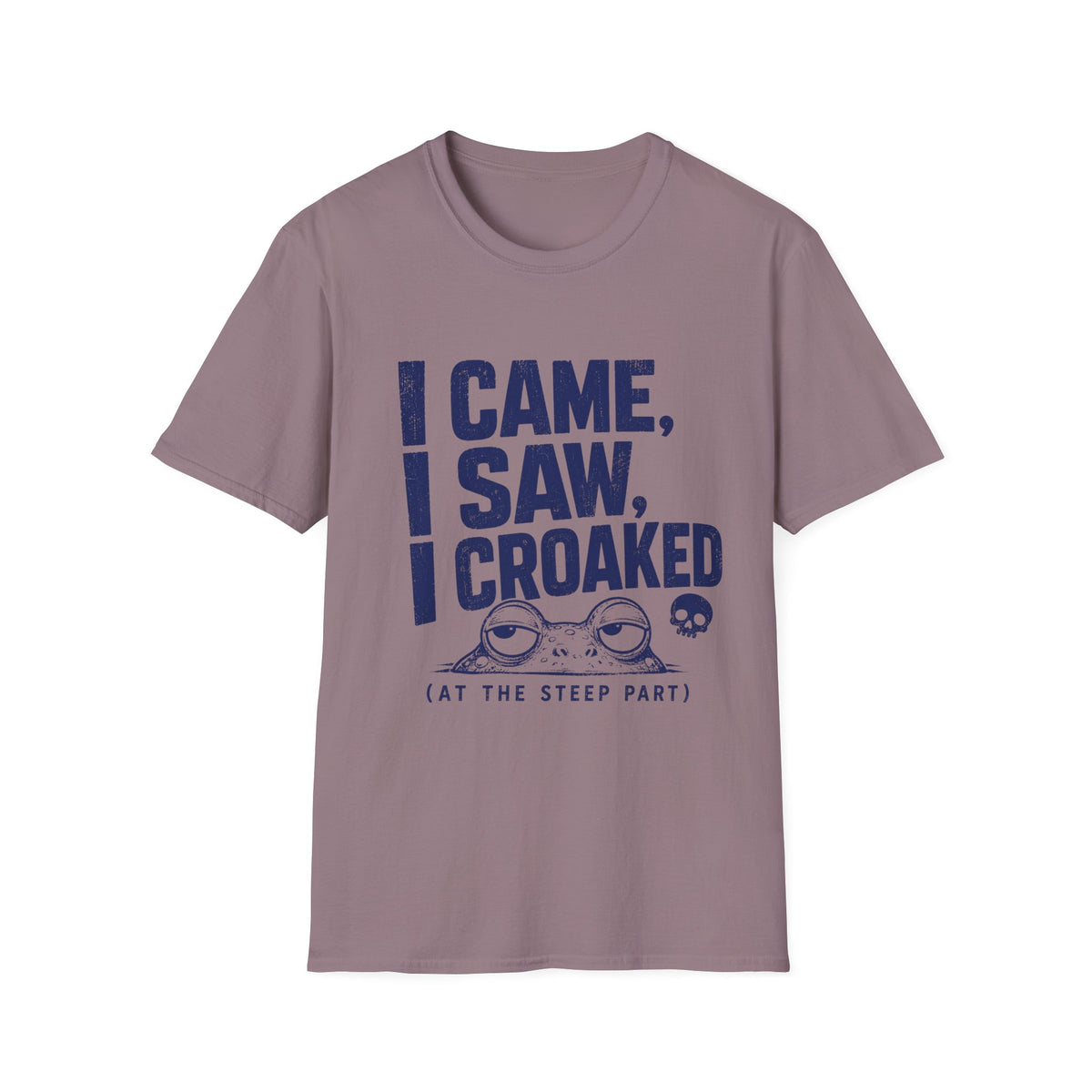 I Came, I Saw, I Croaked T-Shirt — Funny Frog Graphic Tee for Frog Lovers