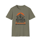 T-Shirt — I Can't Hear You Over My Own Breathing Bigfoot Hiking Graphic