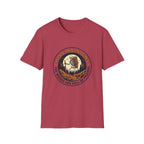 Hike By Night T‑Shirt — Skeleton Backpacking Graphic Tee