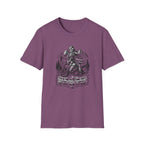 T-Shirt — Skeleton Hiker 'Peak: 0.2 Miles' Vintage Mountain Tee