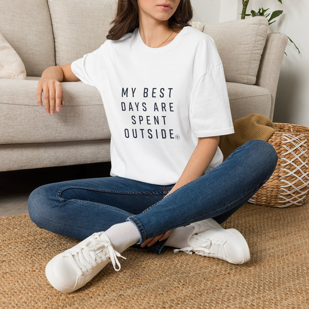 T-Shirt — "My Best Days Are Spent Outside" Outdoor Adventure Tee