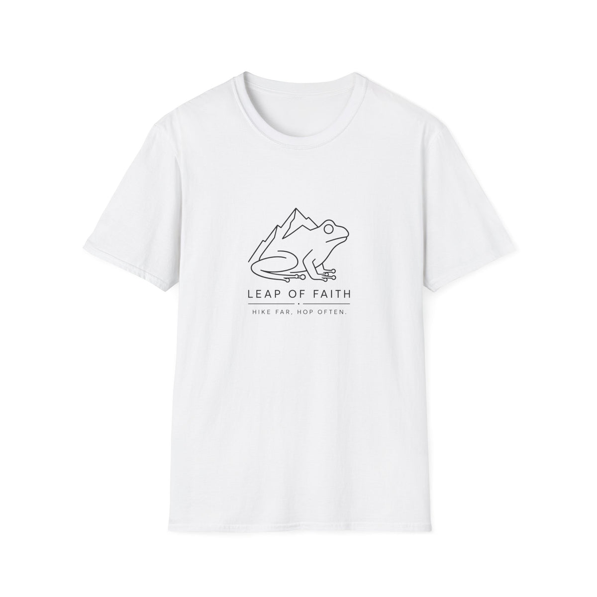 Leap of Faith Frog T‑Shirt