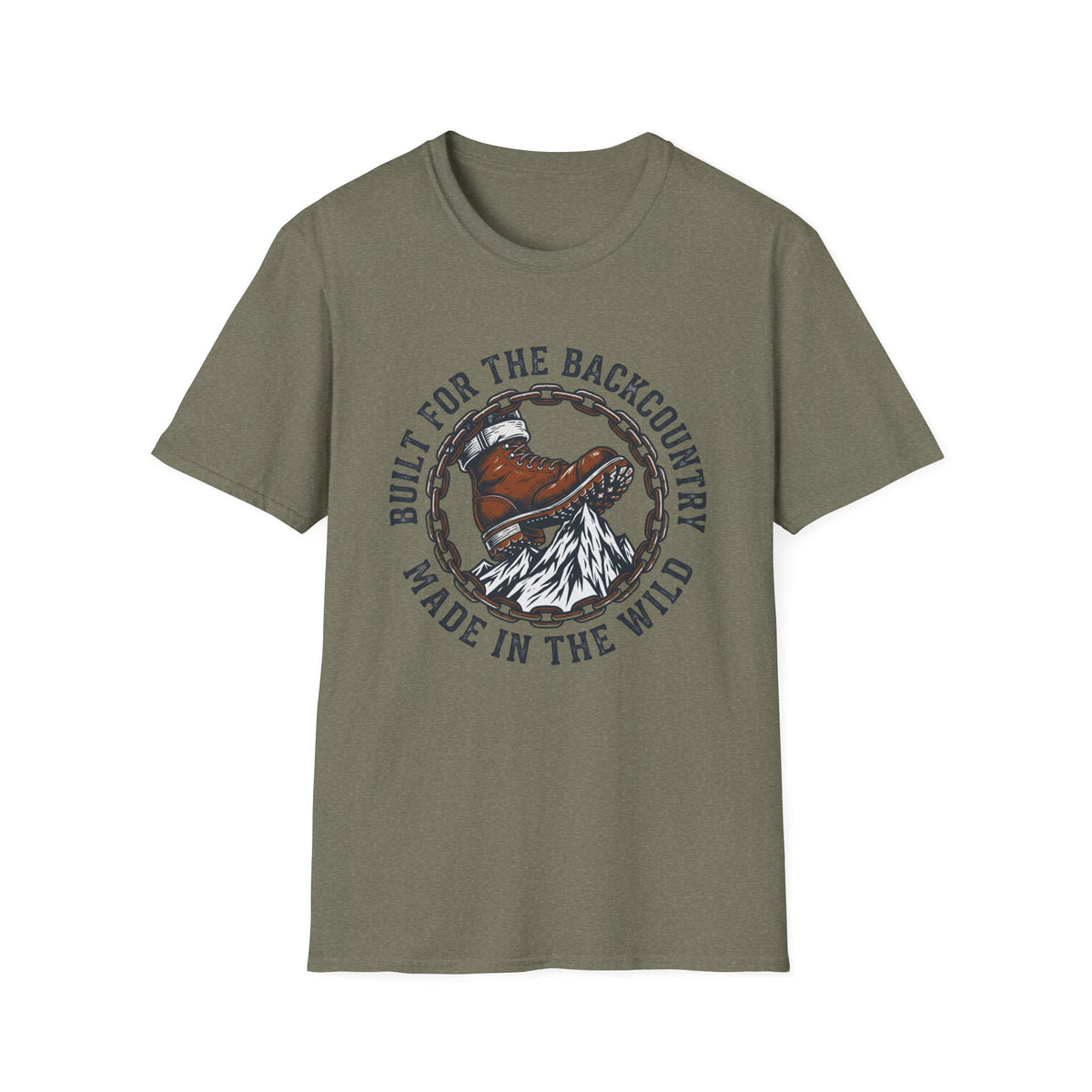Backcountry Hiking T-Shirt — "Built for the Backcountry, Made in the Wild"