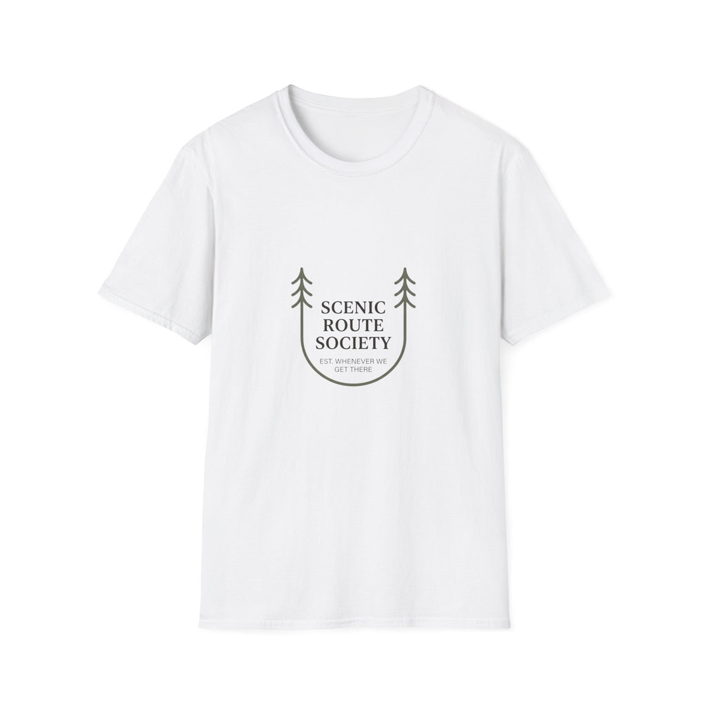 Scenic Route Society T-Shirt — Minimal Outdoor Hiking Tee