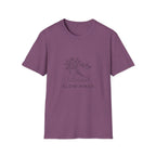 T-Shirt — Slow Hiker Floral Sneaker Graphic Tee