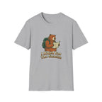 Bear Backpacker T-Shirt — 'I Hiked For The Snacks' Outdoor Adventure Tee